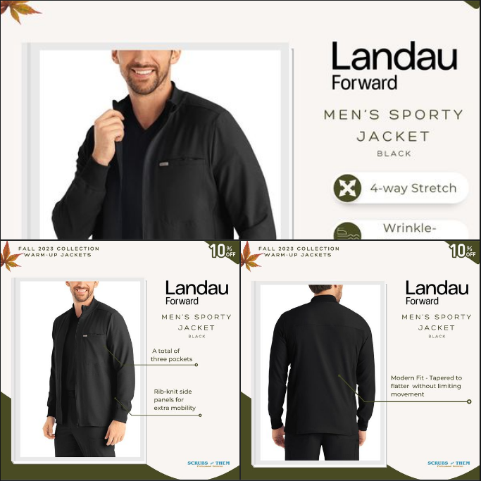 Landau Forward Men's Sporty Jacket