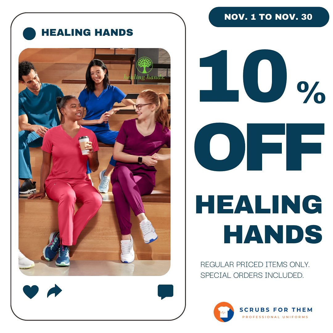 Healing Hands 10% Off