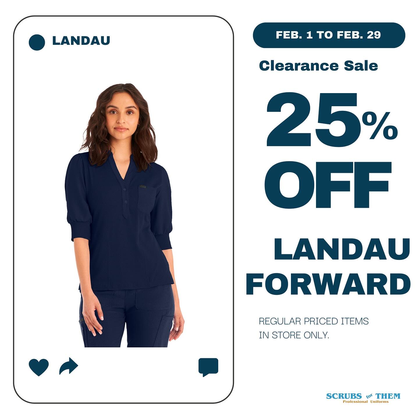 Clearance Sale 25 Off Landau Forward