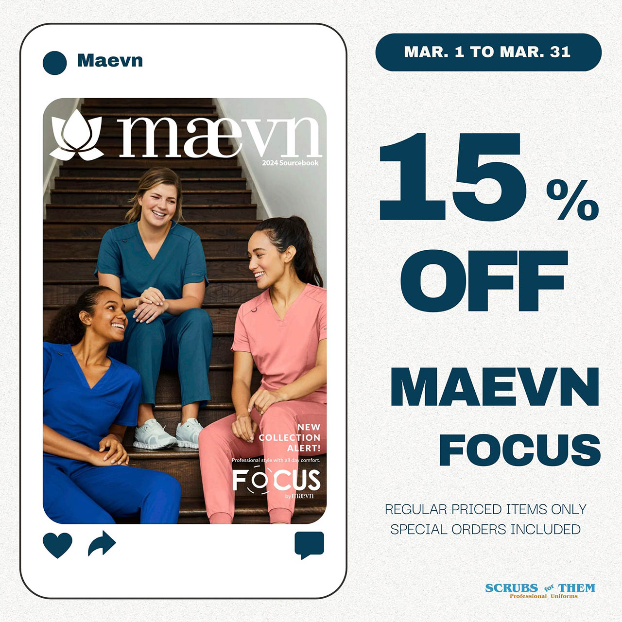 15% Off Maevn Focus